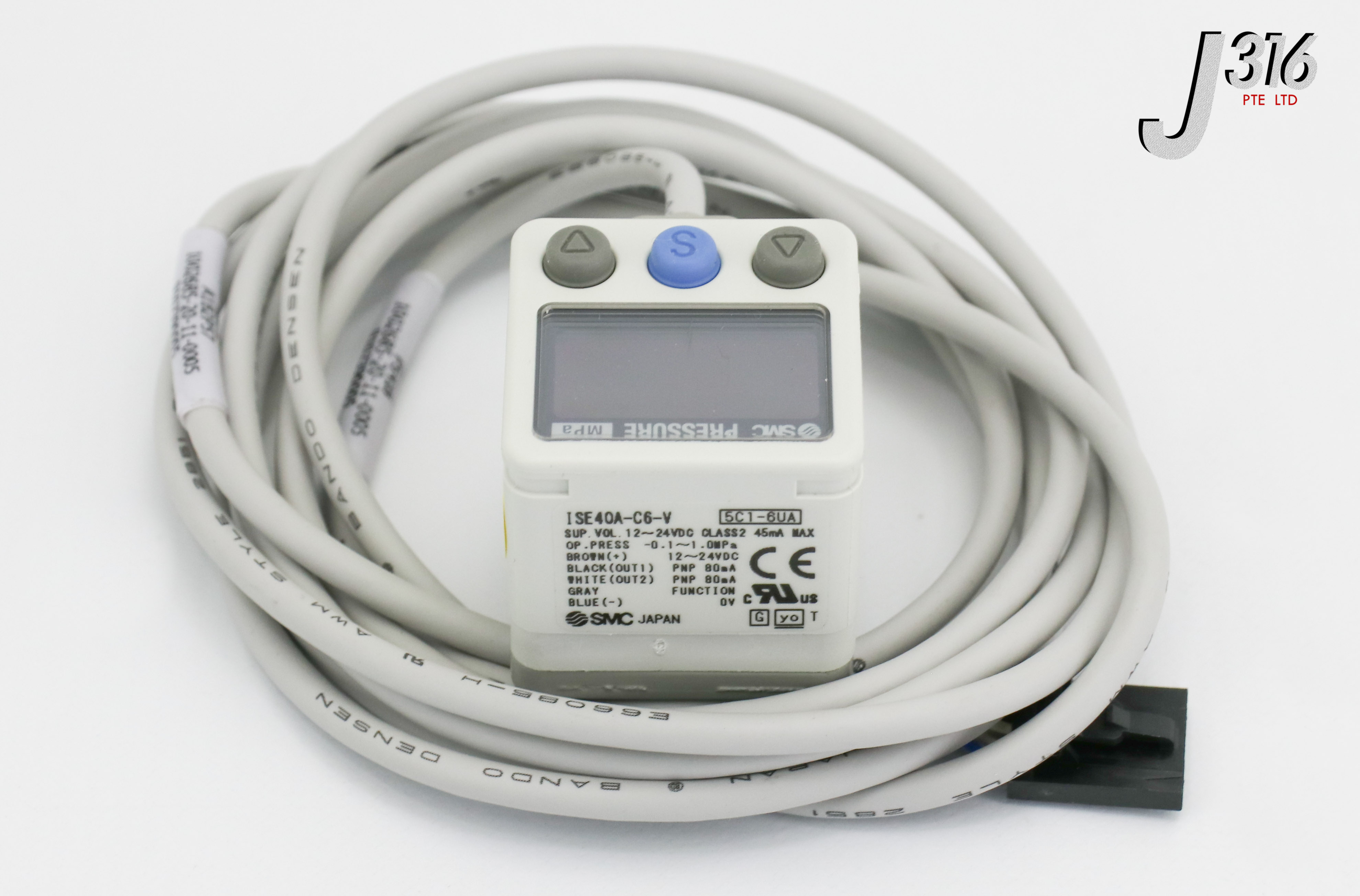 21358 SMC DIGITAL PRESSURE SWITCH, 853-211236-001 ISE40A-C6-V | eBay